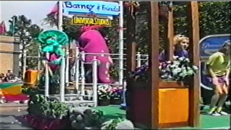 Barney on Parade Universal Studios Hollywood - 1993 - YouTube