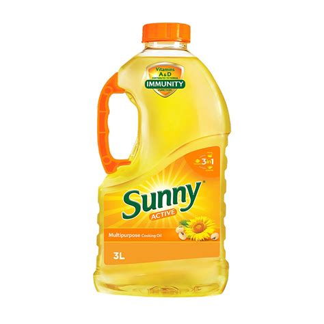 Sunny Active Multipurpose Cooking Oil Value Pack 3 Litres Online at ...