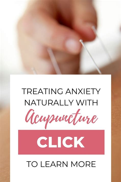 Acupuncture for Anxiety and Depression ⋆ Natural Made Simple