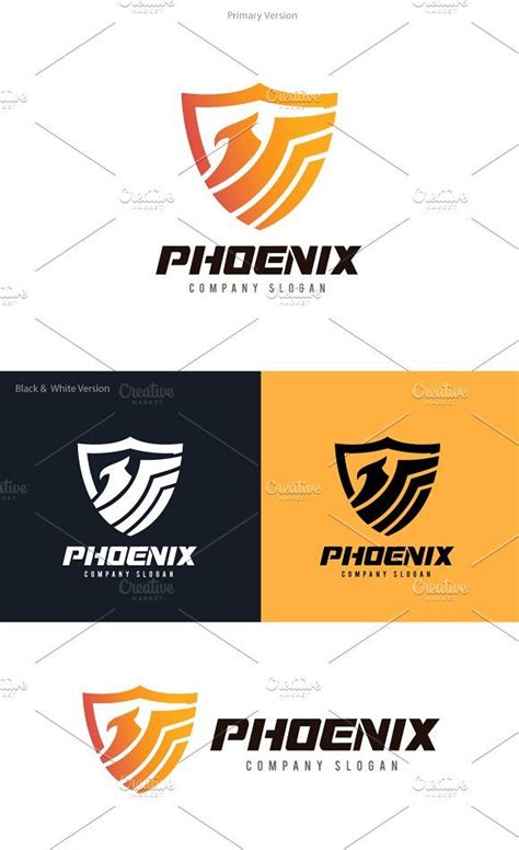 Phoenix Logo | Logo design, Best logo design, Business card logo