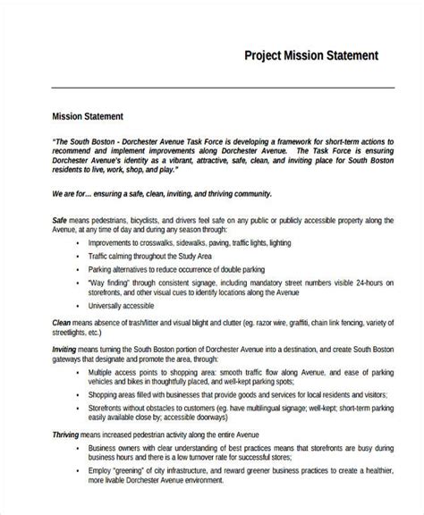 Mission Statement - 22+ Examples, Types, Differences, Format, Pdf