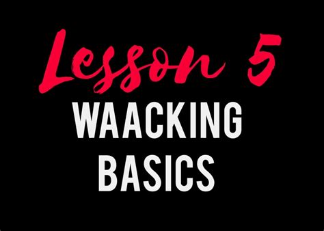 Lesson 5 | Waacking - elearning.urbandancestyles.at