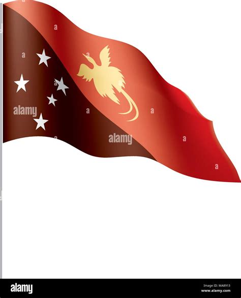 Papua New Guinea flag, vector Stock Vector Image & Art - Alamy