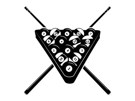 Billiards Clipart Pictures