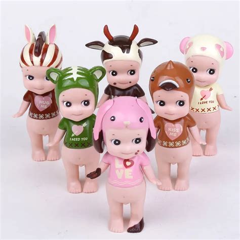 Sonny Angel 6pcs/set Mini Christmas Series Sonny Angel Dolls PVC Action Figure Collectible Model ...