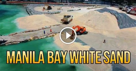 White Sand at Manila Bay Latest Aerial Update as of March 2021