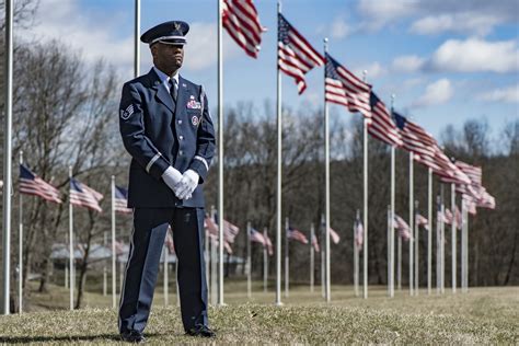 DVIDS - Images - Faces of the Base: Staff Sgt. Anthony Woodruff at Fort Custer National Cemetery ...