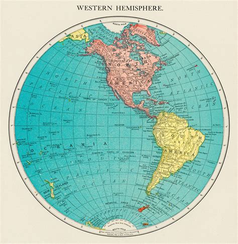 World Map Western Hemisphere World Map | Images and Photos finder