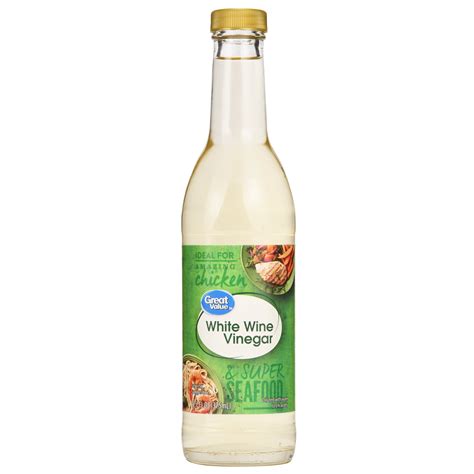 Great Value White Wine Vinegar, 12.7 fl oz - Walmart.com