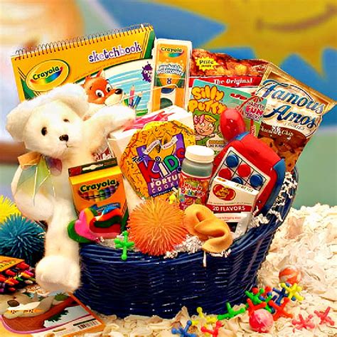 Kid Stop, Big Fun-Filled Activity Gift Basket For Kids