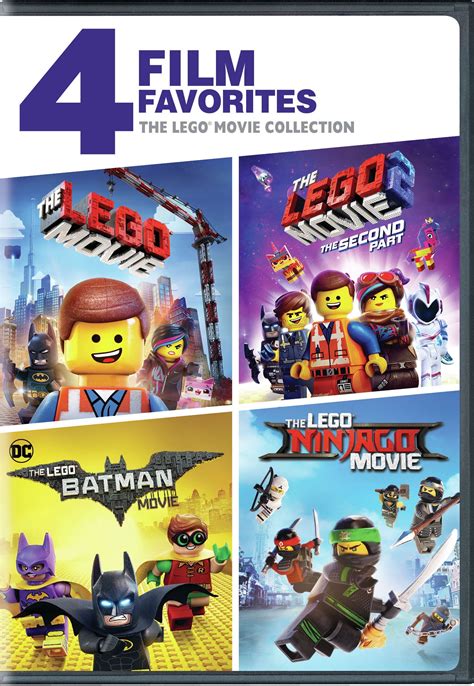 Lego Theatrical Movie 4-Film Collection (The Lego Movie / The Lego ...