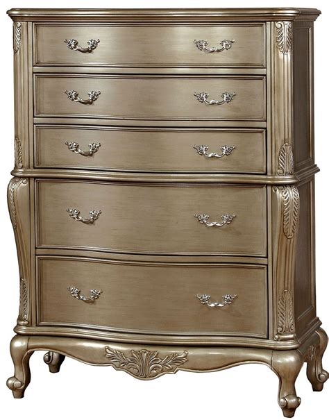 Johara Gold Chest from Furniture of America | Coleman Furniture