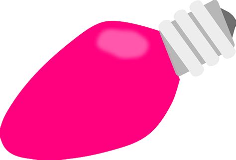 Free vector graphic: Bulb, Lit, Light, Pink, Christmas - Free Image on Pixabay - 304515