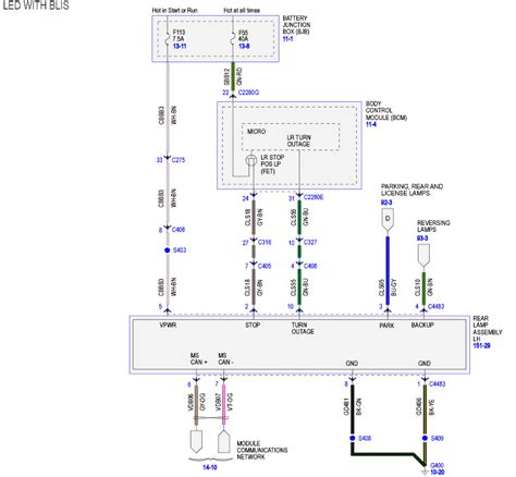 Ford F150 Tail Light Wiring Diagram - Wiring Diagram