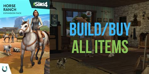 The Sims 4: Horse Ranch Build/Buy Guide