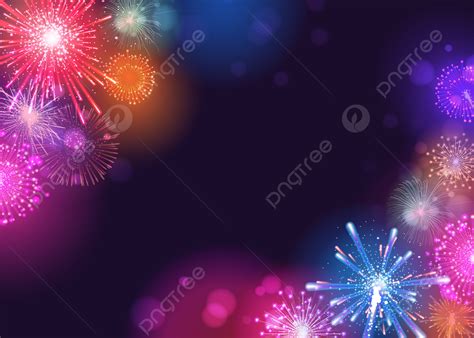 Happy New Year Fireworks Background, New Year, Fireworks, Happy New ...