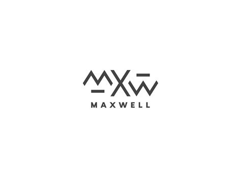 Maxwell logo by MAVI Magdalena Witczak on Dribbble