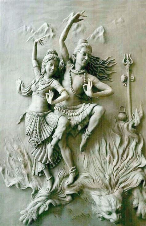 Shiva Shakti Thandava Dance ~ | Shiva art, Lord shiva painting, Lord ganesha paintings