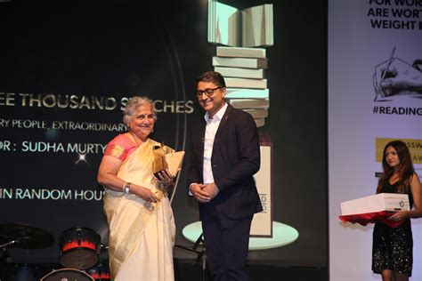 Sudha Murthy at the Crossword Book Awards in Royal Opera House, Mumbai on 21st Dec 2018 / Sudha ...