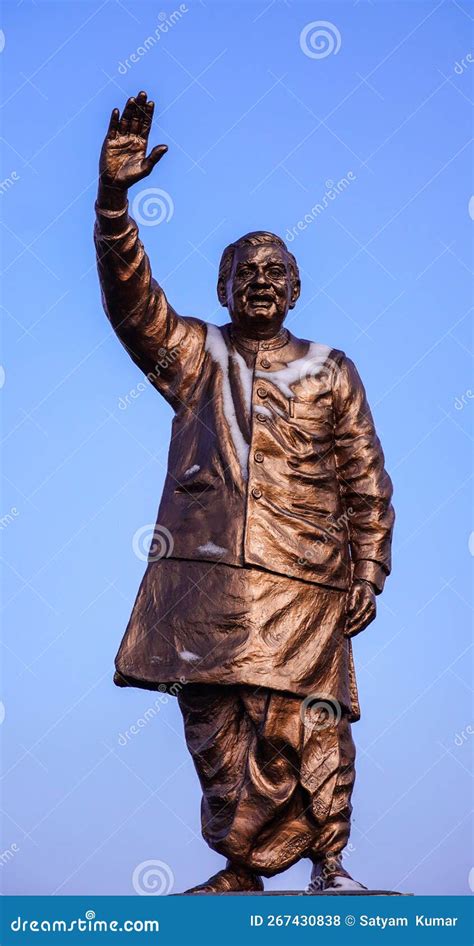 Shri Atal Bihari Vajpayee Statue in Shimla Himachal Pradesh Editorial Stock Photo - Image of ...