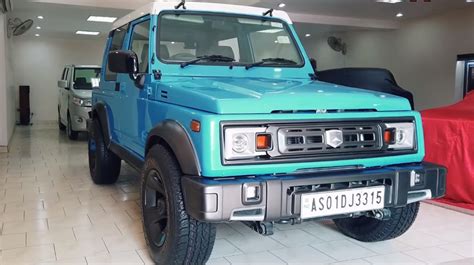 This Modified Maruti Suzuki Gypsy Gets A Neo-Retro Makeover