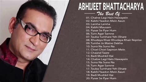 Best Of Abhijeet Bhattacharya Romantic Hindi songs 2019 - Best of ...