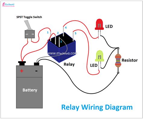 5 Pin Micro Relay Wiring Diagram
