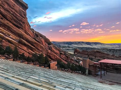 Sunrise at Red Rocks Amphitheater outside of Denver Colorado || Click ...