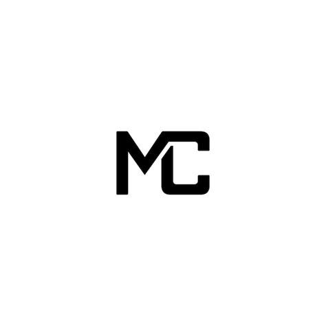 Premium Vector | Mc monogram logo