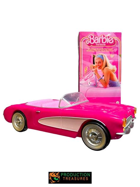 "Barbie" (2023) - AMC Promotional Barbie Car & Doll. — Production Treasures