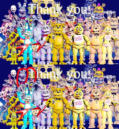 Fnaf thank you by dragonold103 on DeviantArt