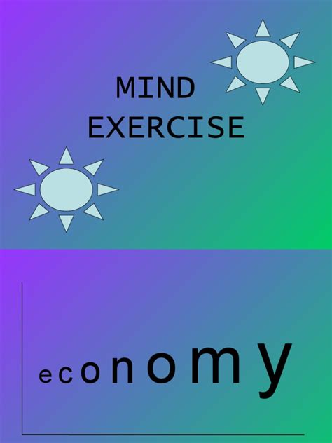 Mind Exercise | PDF