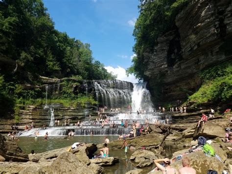 Cummins Falls, Cookeville, Tennessee - The Walking Mermaid