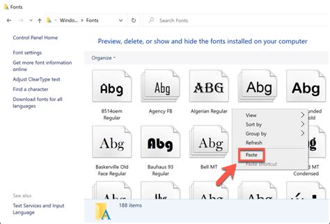 How to Install Fonts on Windows 10