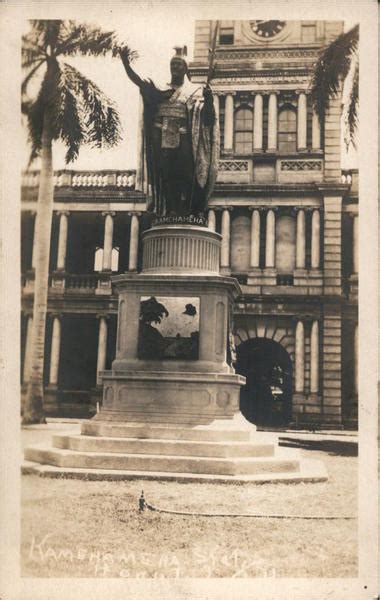 King Kamehameha Statue Honolulu, HI Postcard