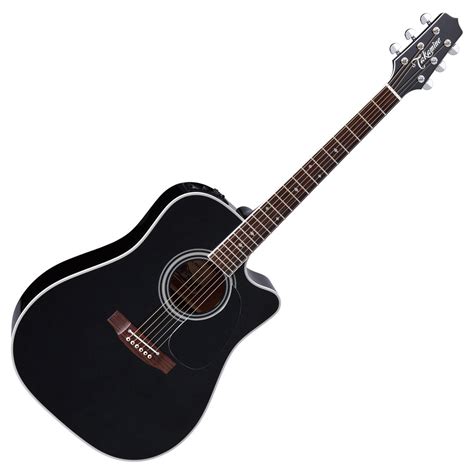 Takamine EF341SC Electro Acoustic, Black - Nearly New at Gear4music