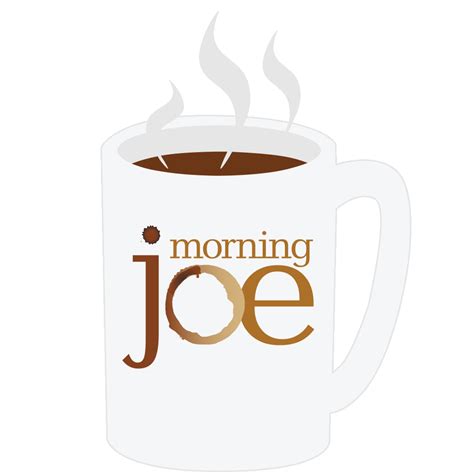 Morning Joe Coffee Sticker by MSNBC for iOS & Android | GIPHY