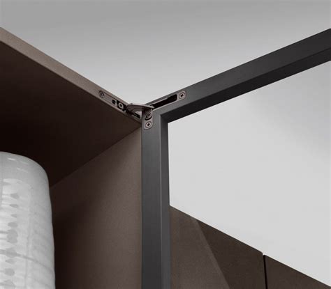 Integrated Hinge Doors: Concealed Hinges Add Function to Contemporary Glass Cabinets without ...