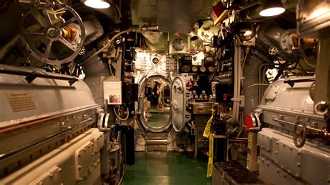 USS Alabama Battleship Interior