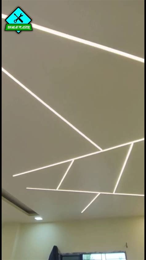 Profile light ceiling design in 2023 | Ceiling lights, Ceiling design, Design