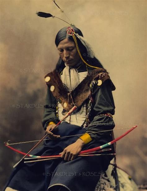 ANTIQUE NaTivE AmeRiCan PHOTO DOWNLOAD Late 1800s Sioux Chief Man Cave ...