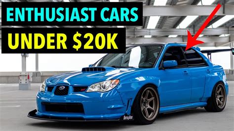 BEST FUN CARS UNDER 20K (Top 5 Fast Sports Cars) - YouTube