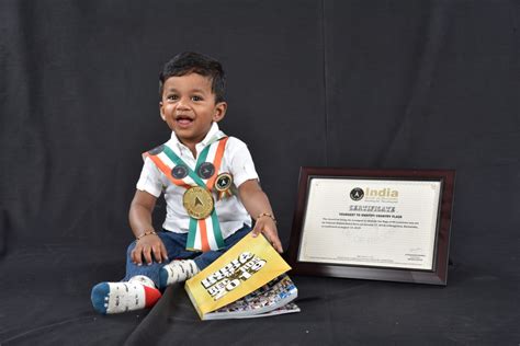 YOUNGEST TO IDENTIFY COUNTRY FLAGS - India Book of Records