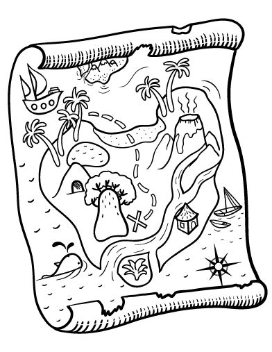 Free Map Coloring Pages World Map Coloring Page, Pirate Coloring Pages, Superhero Coloring ...