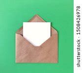 Photo of Colorful green envelope background | Free christmas images