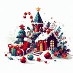 Merry Christmas Festive Image Free Stock Photo - Public Domain Pictures