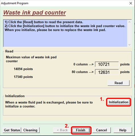 How To Reset the Waste Ink Pad Counter – Knowledge Base