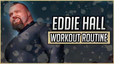 Eddie Hall Workout Routine - uReadThis