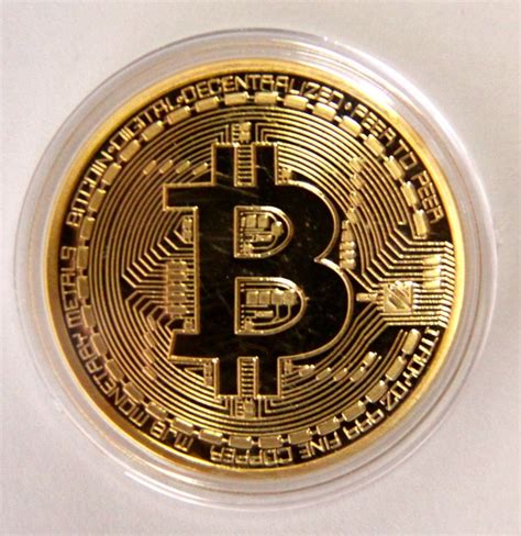 .999 Fine Gold Bitcoin Commemorative Round Collectors Coin - Bit Coin is Gold Pl | eBay