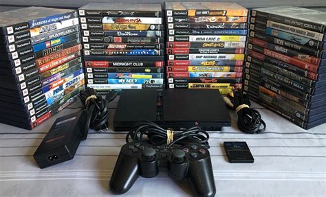Complete Black PS2 Slim Console Bundle With Games – Tested and Works Great! Price : 75.99 Ends ...